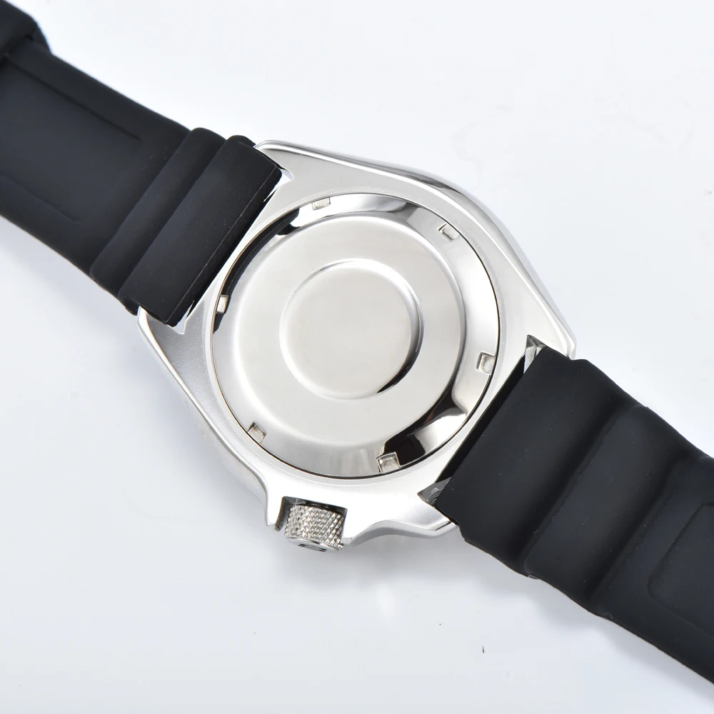 PARNSRPE series men\'s watch NH35 movement super bright luminous texture dial day calendar diver automatic mechanical watch