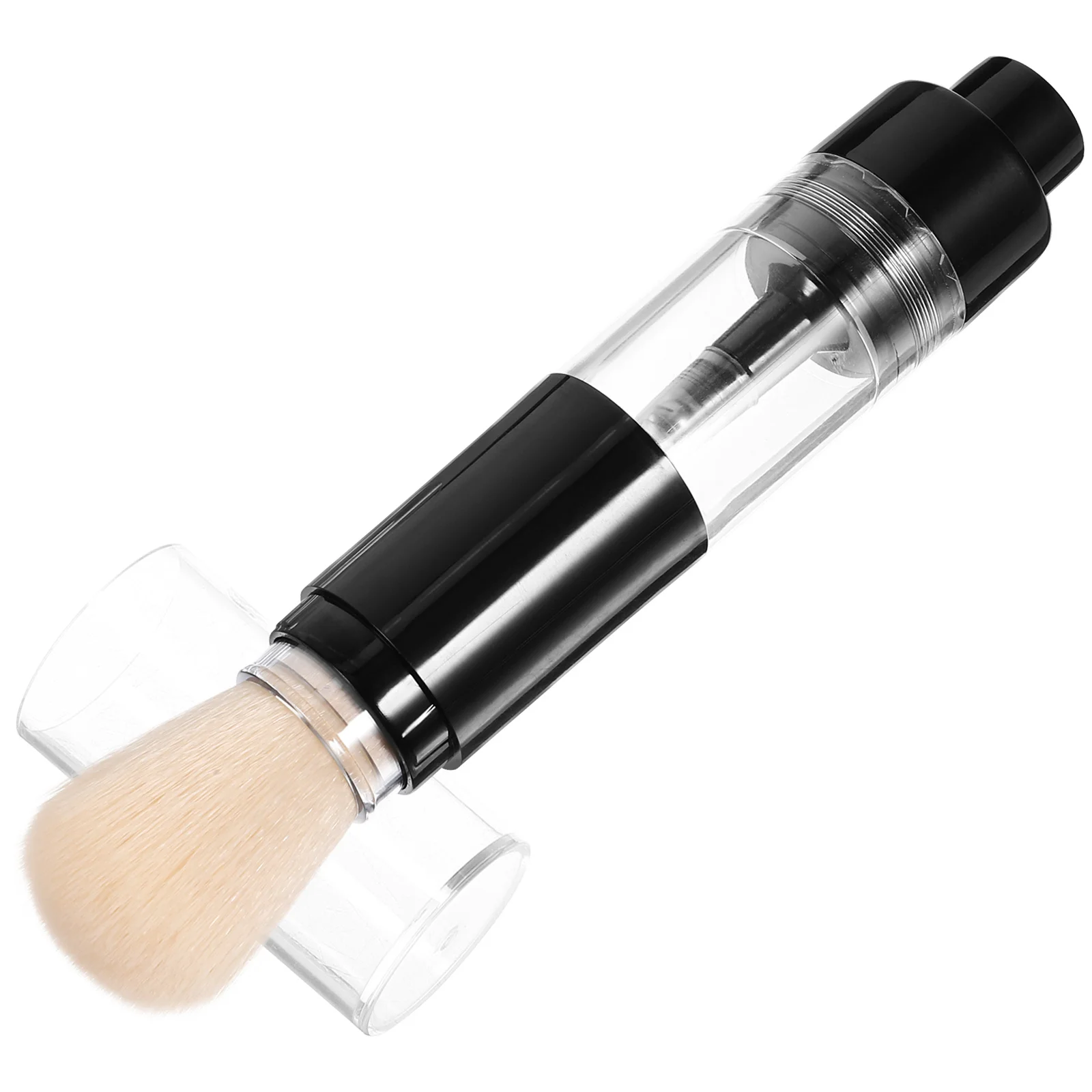 プレスパウダーブラシ小さな化粧ブラシチークハイライタールースパウダーポータブルフェイシャルツール女性メイク