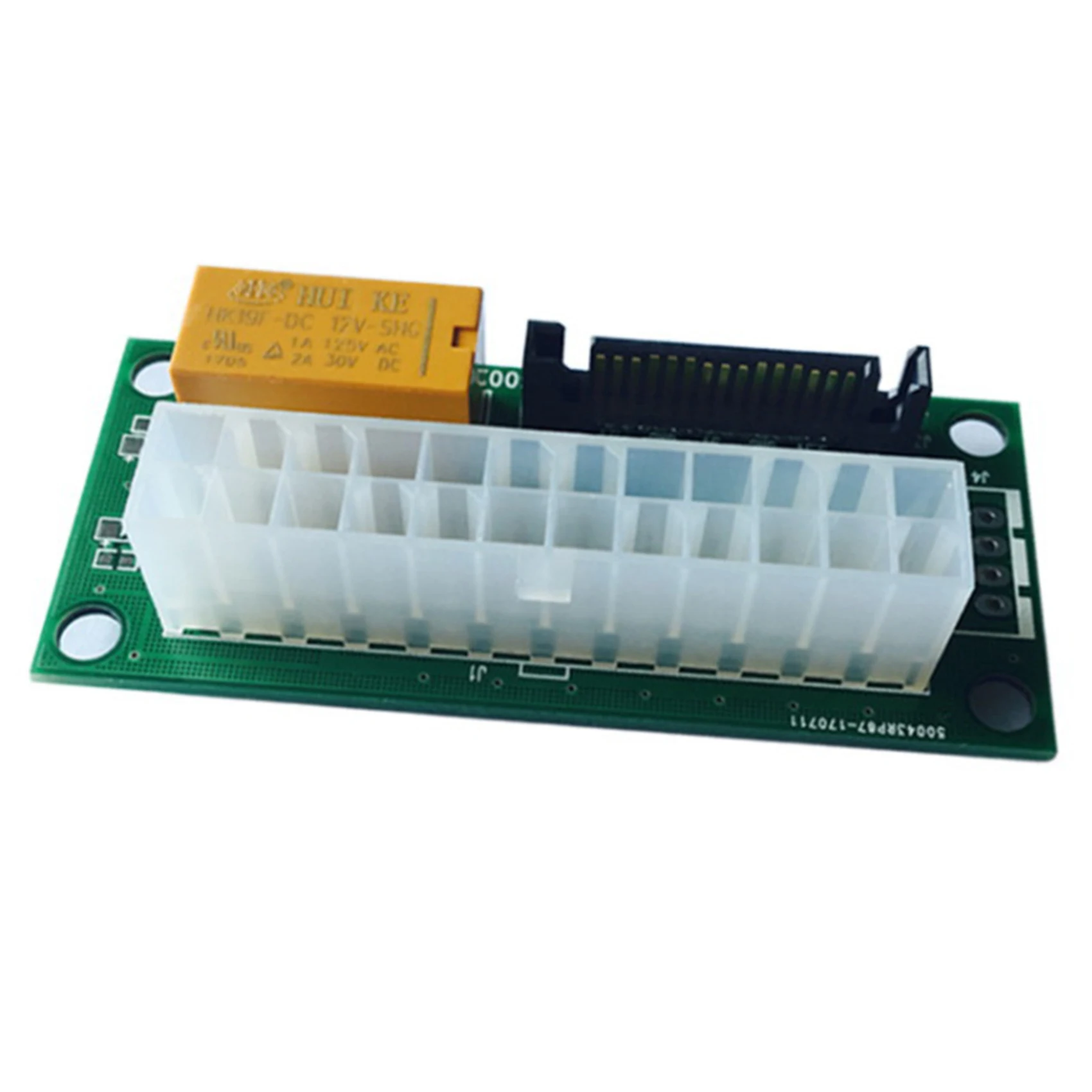 Delicate Texture-2PCS Dual PSU Adapter ATX 24Pin To SATA Power Sync Starter Card ADD2PSU Riser Extender Adapter For BTC Miner Mi