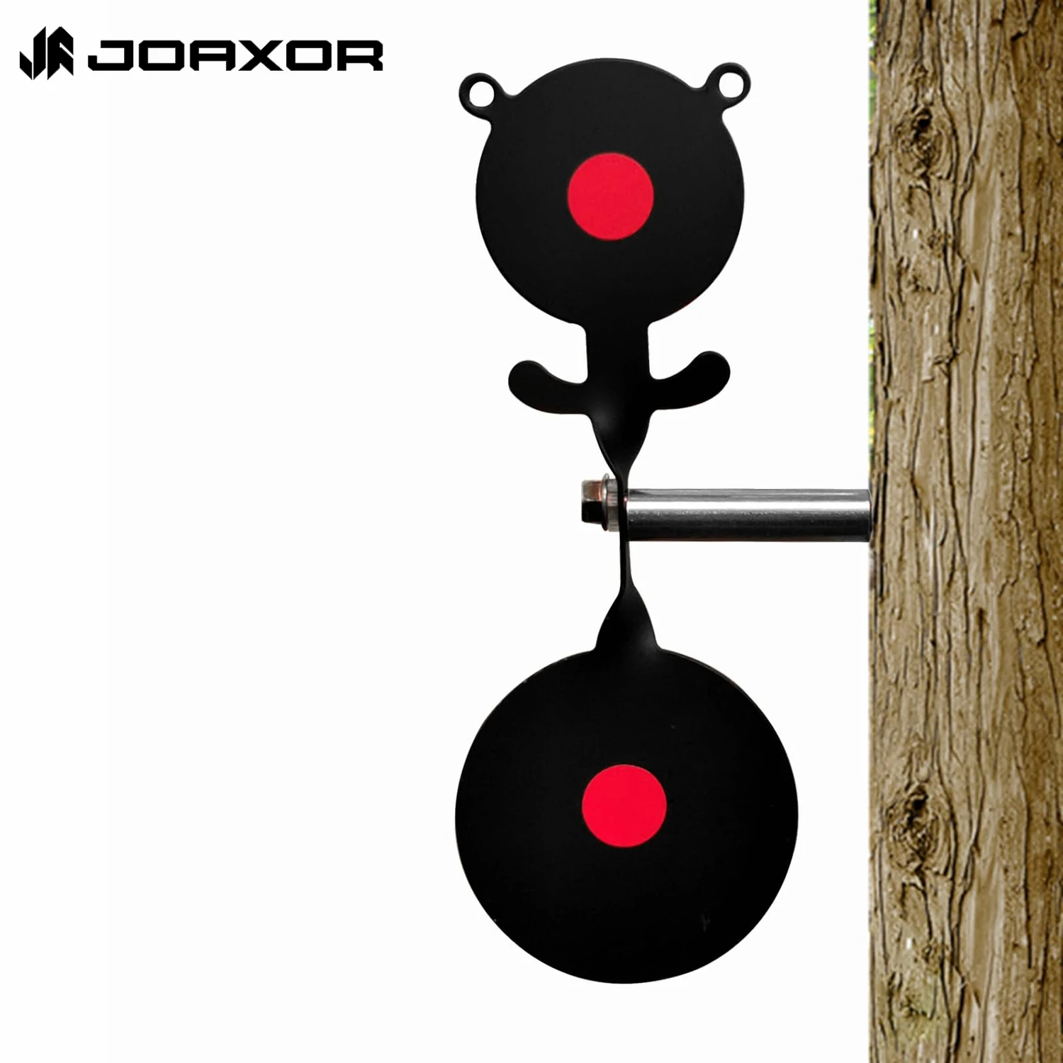 JOAXOR Small/Big Spinner Air Gun Target Screwed-Type Steel Plinking Target Bird Bear bb air Gun Target Slingshot Target