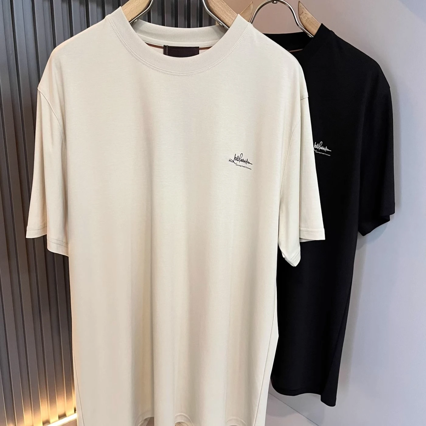 

LP Italy 25SS Casual Crew Neck Short Sleeve Solid Color T-Shirt Top