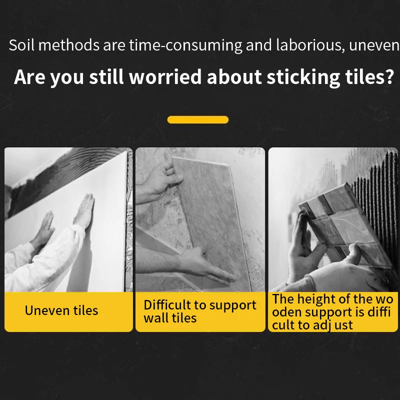 Heavyweight Tile Leveler Jack Tool-Manual Height-Adjustable Lifter for Ceramic Wall/Floor Installation | Renovation&DIY Projects