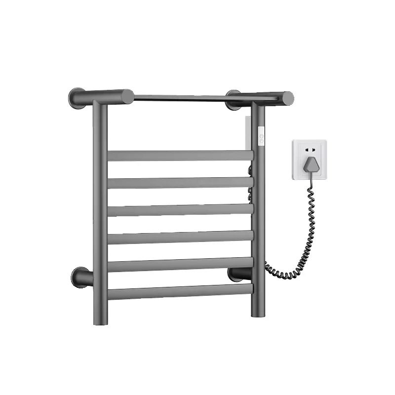 Electric towel rack, household bathroom towel drying rack, constant temperature heating sterilization towel rack, no punching