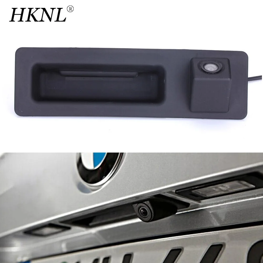 

HKNL CCD Car Reverse Camera HD For BMW 320Li 530i 328i 535i ab 535Li X3 F25 X4 X5 5er F10 F11 Kombi F15 F18 F22 Handle Truck