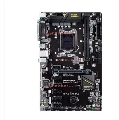 

Основная плата настольного компьютера Gigabyte H110-D3A 1151, поддерживает память DDR4