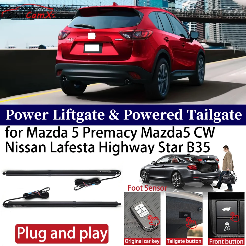 

for Mazda 5 Premacy Mazda5 CW Nissan Lafesta Highway Car Power Liftgate Automatic One-Click Vehicle Powered Tailgate Strut