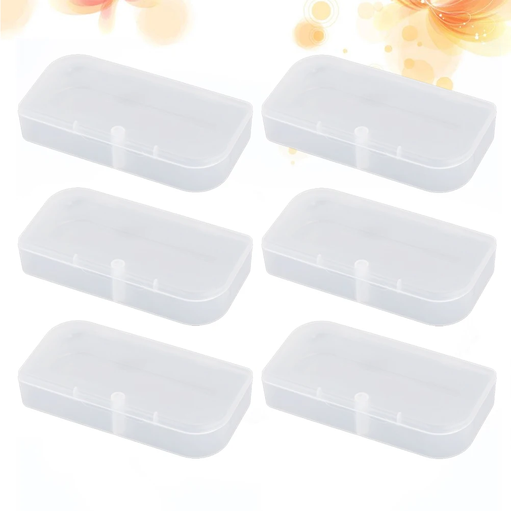 

6 Pcs Parts Box Craft Storage Collection Digital Product PP Material Case Container Jewelry