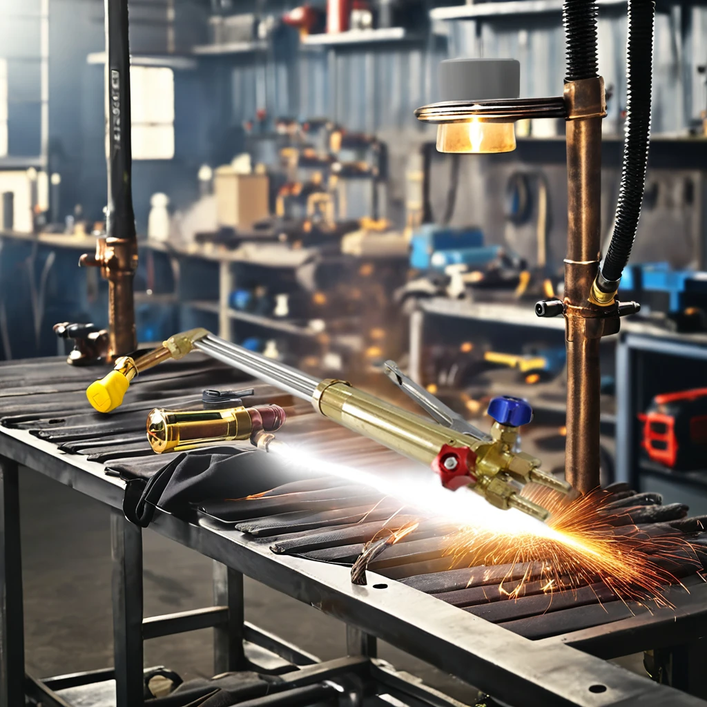 تصميم عالي الجودة FEG-250 شعلة يدوية تعمل بالغاز، قدرة لحام البيوتان الهوائية المحمولة، مادة نحاسية قوية