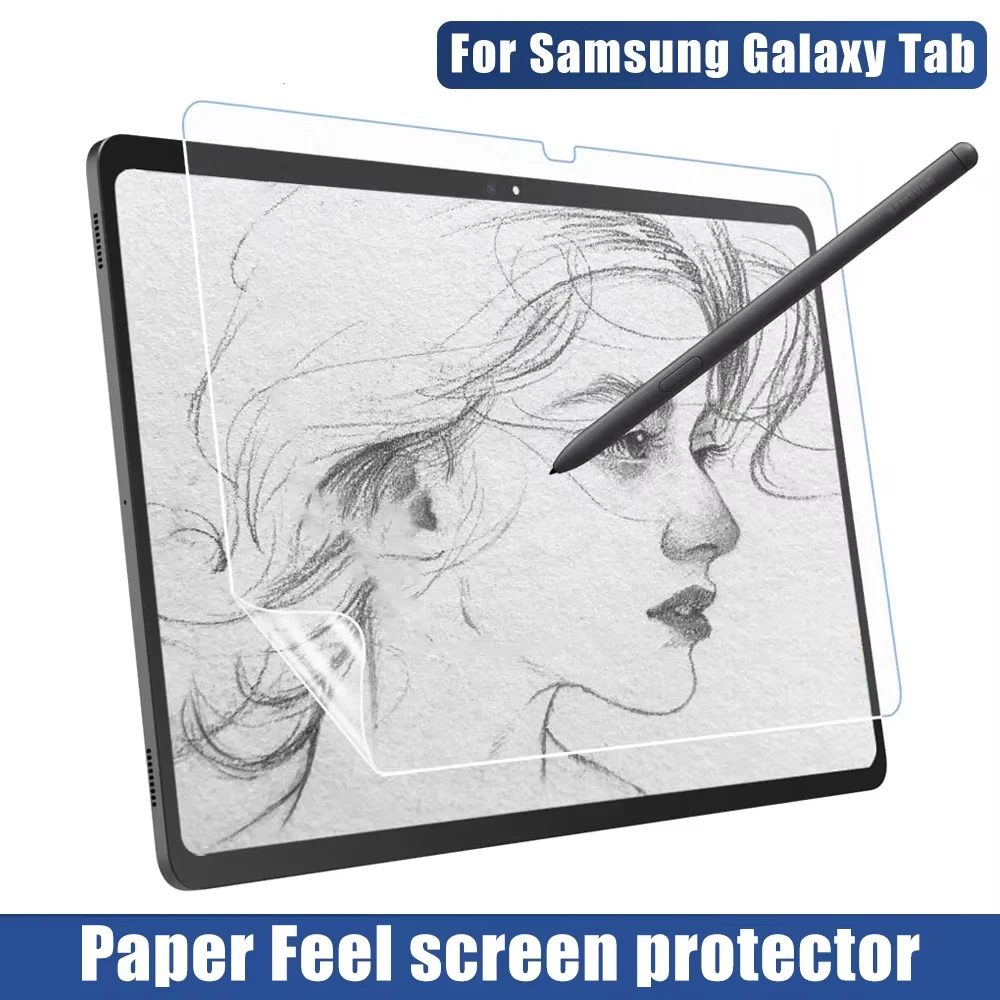 For Samsung tab Paper Feel For Samsung A9 Plus A8 A7 A9 8.7 A7Lite Tab S10 FE S4 S6 S6 Lite S7 S8 S9 S10 2025 Screen Protector