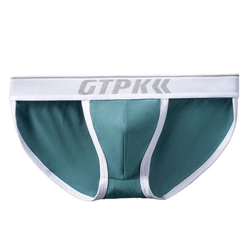Ropa interior hombre alta garfo carta calzoncillos hombres algodão cintura baixa sexy toy mens calcinha sissy gay roupa interior masculino novo