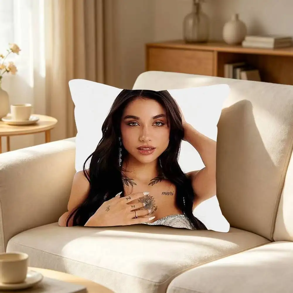 Singer Maria B-Becerra Pillow Case for Sofa Living Room Home office Decor Protective Cover