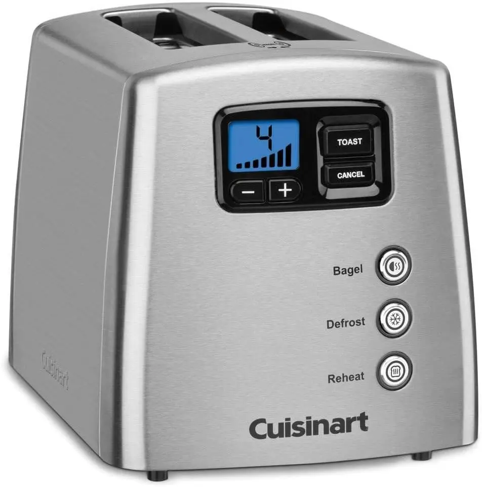 

CPT-420 Touch to Toast Leverless 2-Slice Toaster, Brushed Stainless Steel