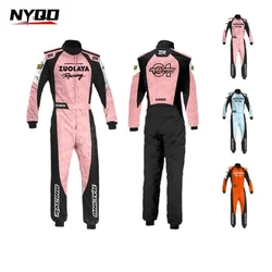 Zoraya Go Karting Jumpsuit F1 Racing Suit Formula 1 Waterproof Beach Motorcycle Riding Drift Kit Casco Karting  오토바이 슈트