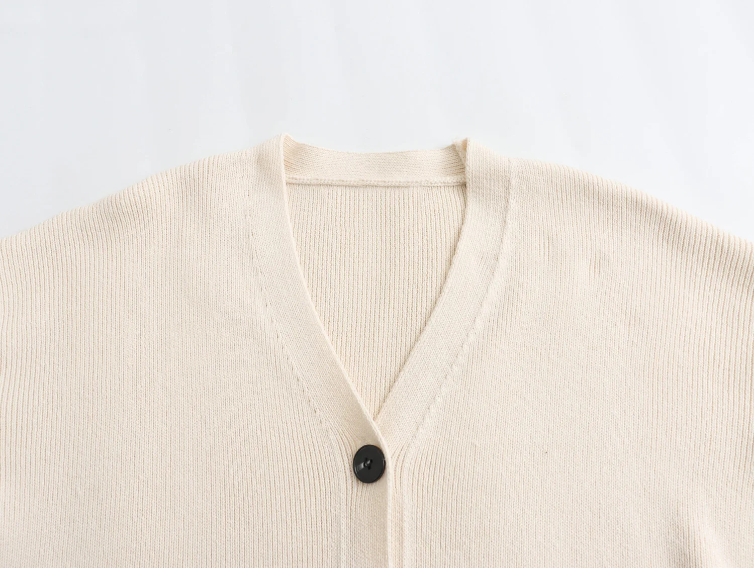 Jenny&Dave Colors Pockets Cardigans Sweaters Fashion Contrasting Nordic Minimalism Knitted Jacket Women Tops