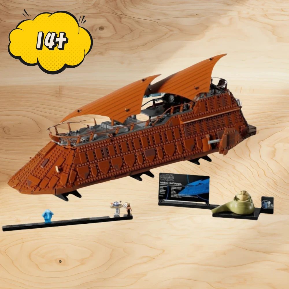 

2025 creative new sailing barge assembly toy building blocks classic sailing model children adult Christmas gift