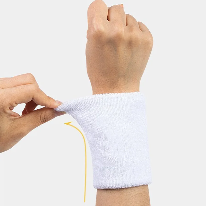 سوار معصم رياضي مرن للرجال والنساء ، أوشحة رأس ، لفائف واقية لليوجا ، صالة الألعاب الرياضية ، المعصم ، الأساور ، سلع اللياقة البدنية