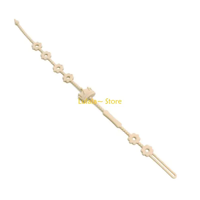 

Y4QA Baby Pacifier Holder Infant Pacifier Clip Silicone Baby Soother Chain Toy Clip