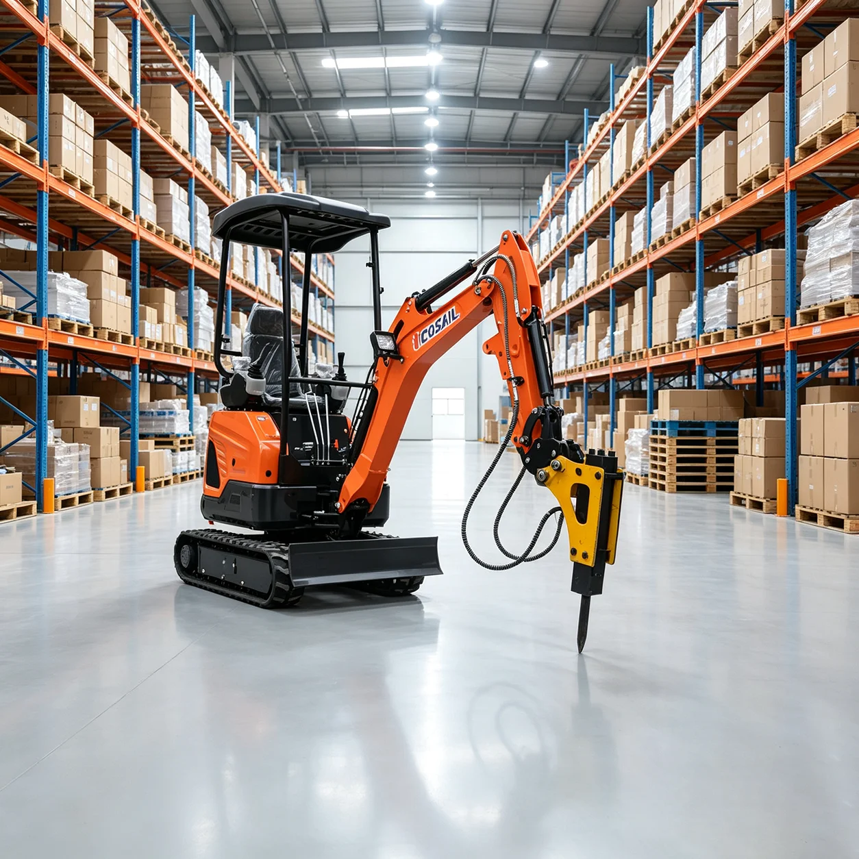 Farming Agriculture Stocks - Poland Local Stock Mini Excavator 1.8T