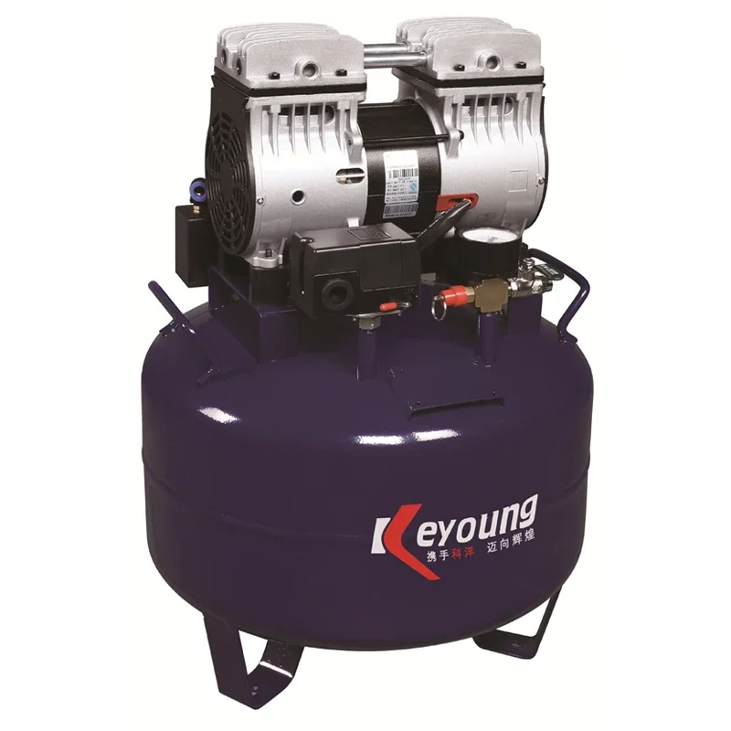 70L/min Frequency Oilless den tal chair Air Compressor Explosion Silent Piston Oil Less Air Compressor