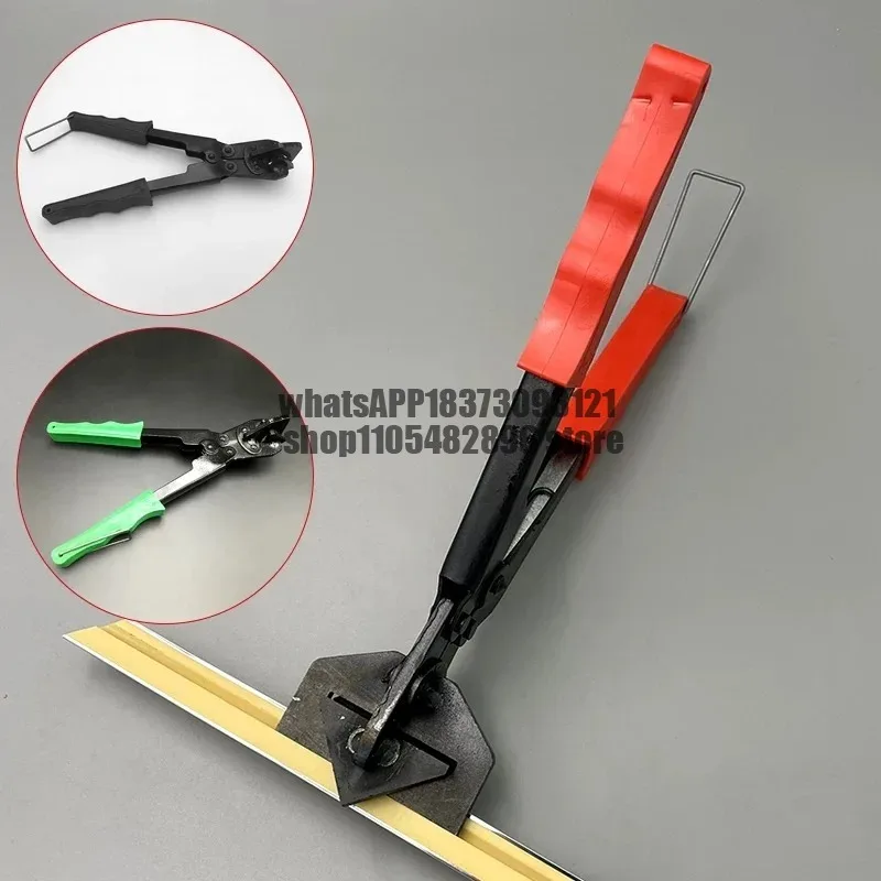 Smart KT Board V Scissors Silver Gold Strip Edge Display Angled Clamp Advertising Photo Frame Cutter 23mm 15mm 90 Degree