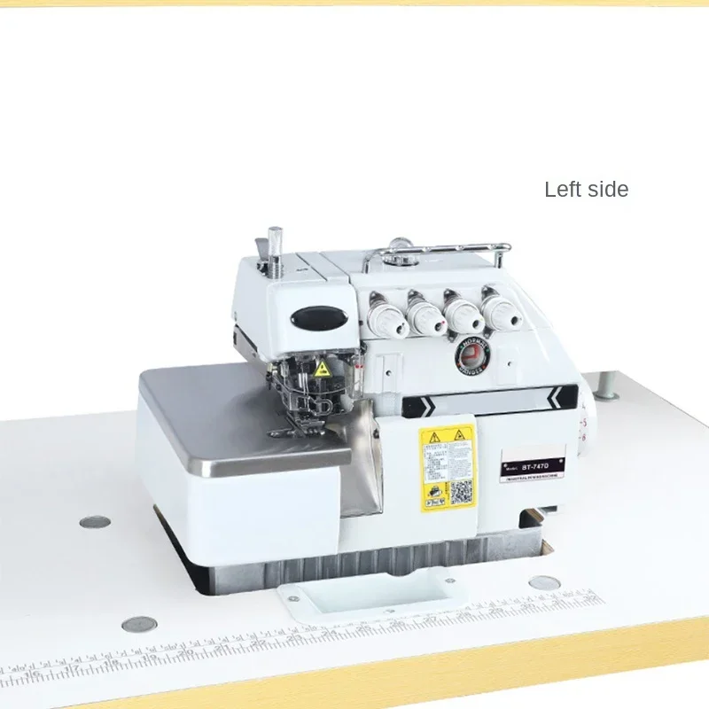 

New Large 747D Direct Drive Four And Five Wire Electric Oversewing And Locking Machine Household Industrial Sewing Machine