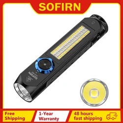 Sofirn-Lampe de poche IF23 PRO RGB, 5000strada XGardens 70B, lampe de poche LED injuste 21700, 5V, 3A, USB C, torche aste avec magnétique