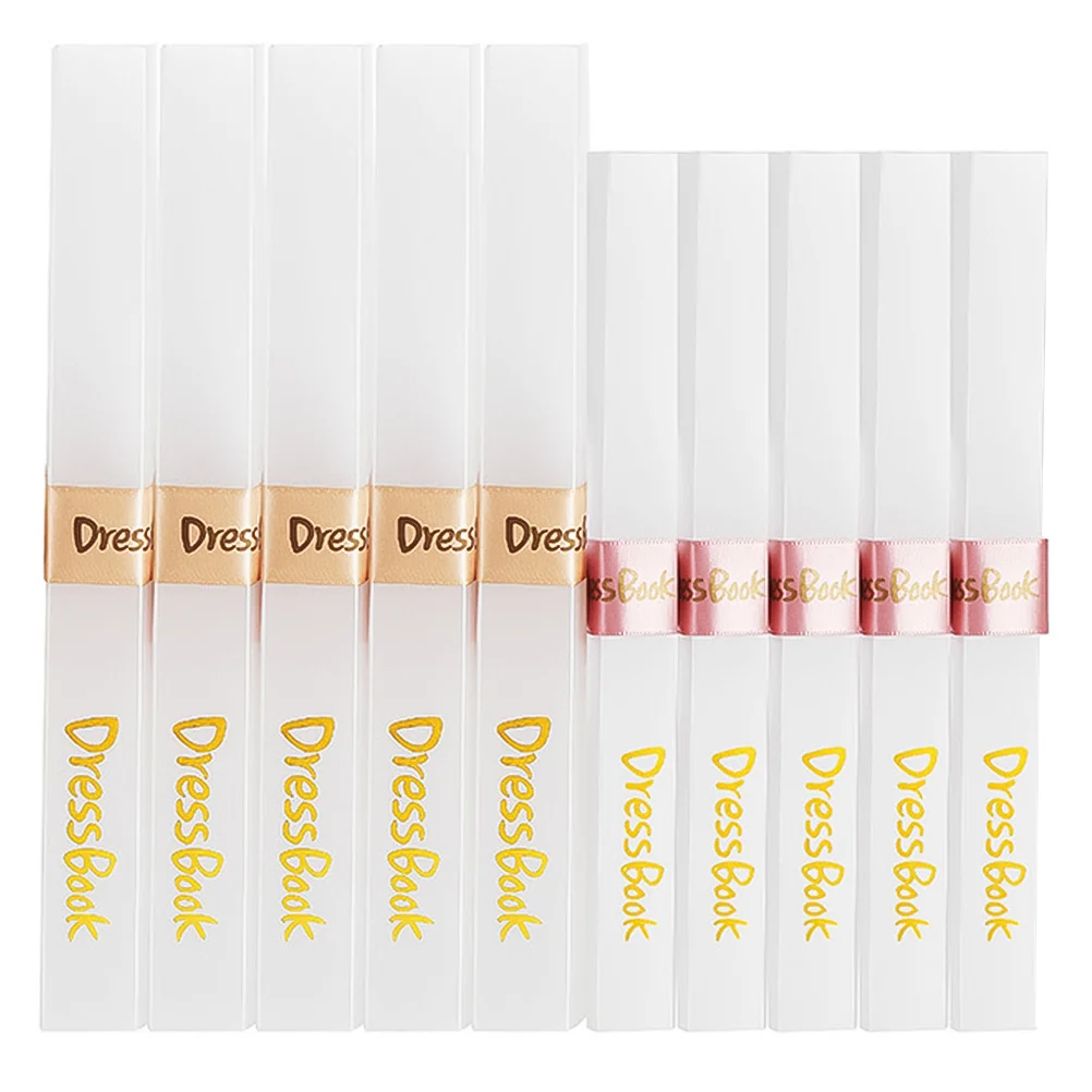 10 قطعة لوحة ملابس قابلة للطي منظم قميص بلاستيكي سروال تخزين مجلد سريع أنيق كومة توفير المساحة المنزل مرتب #4