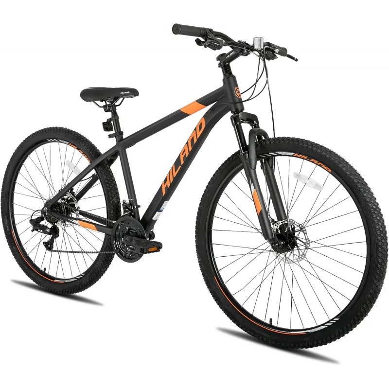 Aqhiland 29 inch mountain bike aluminum 17/19 inch frame with 21-speed for S Beginner city commuter