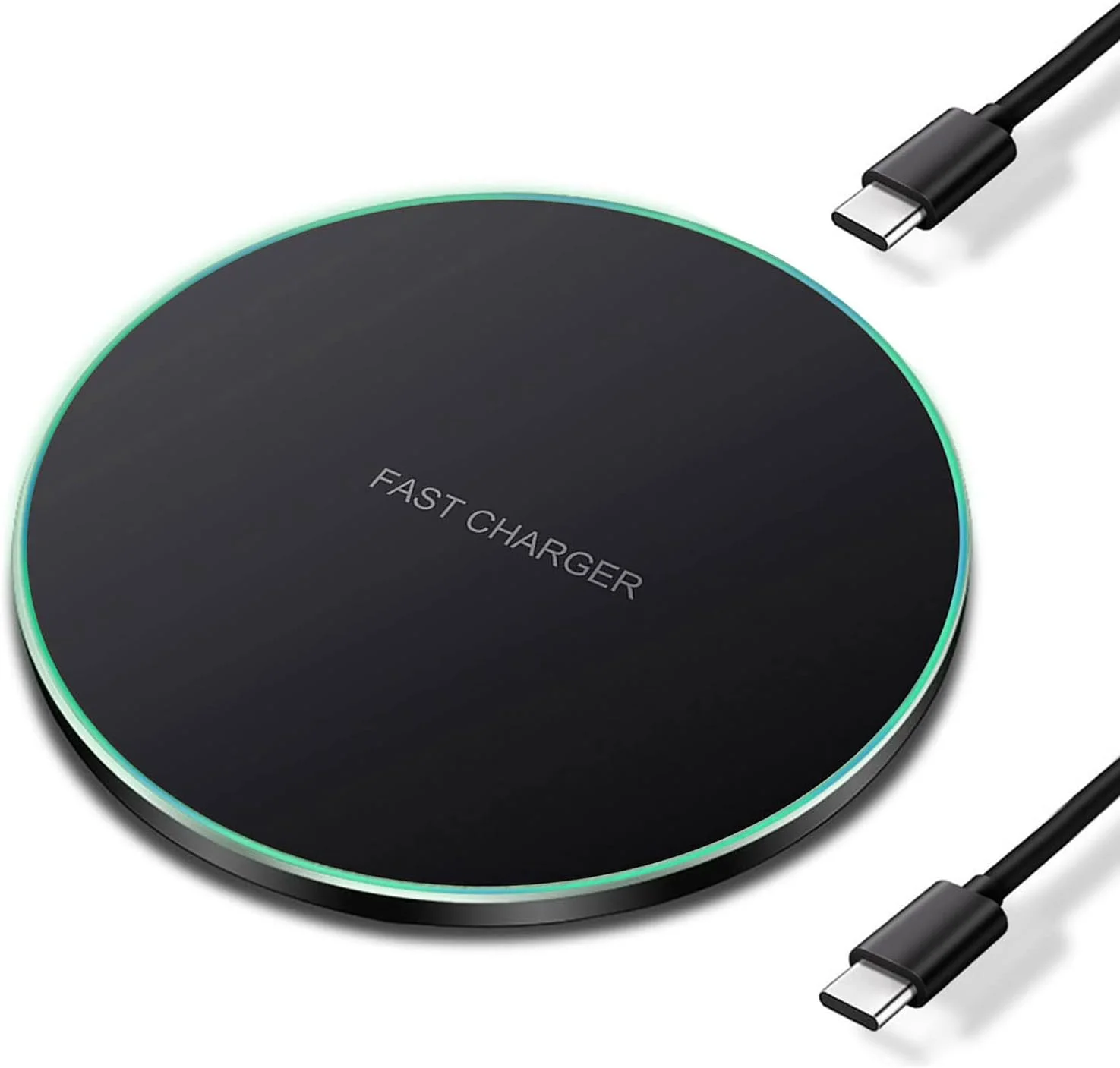 Fast Wireless Charger Pad Wireless Phone Charging Station Compatible for iPhone 17 16 15 14 13 12 11 SE Pro Max AirPods Samsung