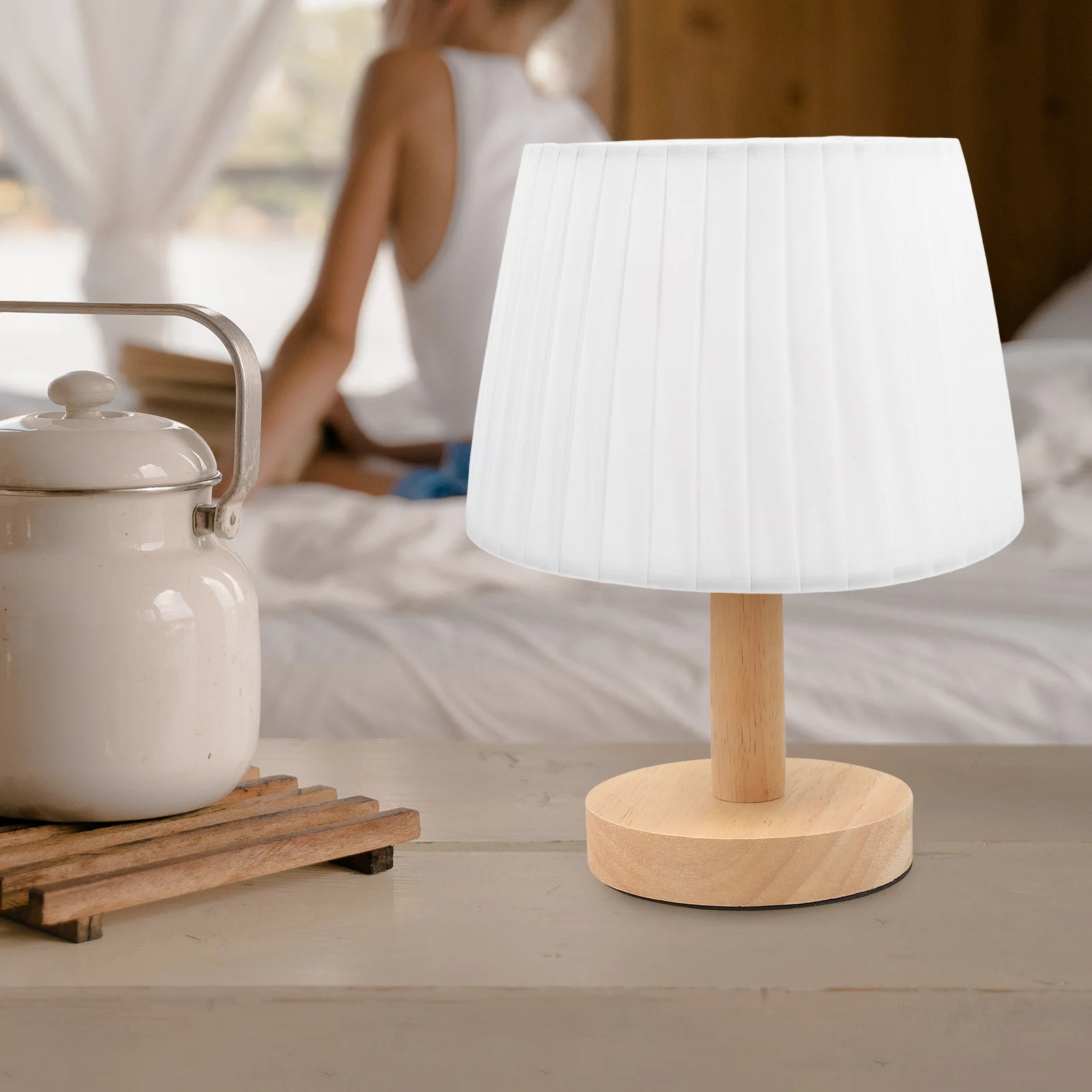 

Fabric Table Lamp Shade Replacement Cover for Desk Floor Wall Lamp Softens Light Bedroom Living Room Decorative Household