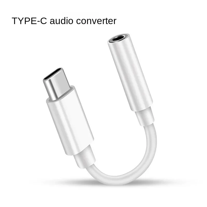 Adattatore per cuffie AUX da tipo C a 3.5mm per Huawei Mate 20 P30 Pro Xiaomi Mi 8 9 SE tipo C a 3.5 Jack cavo Audio per auricolari