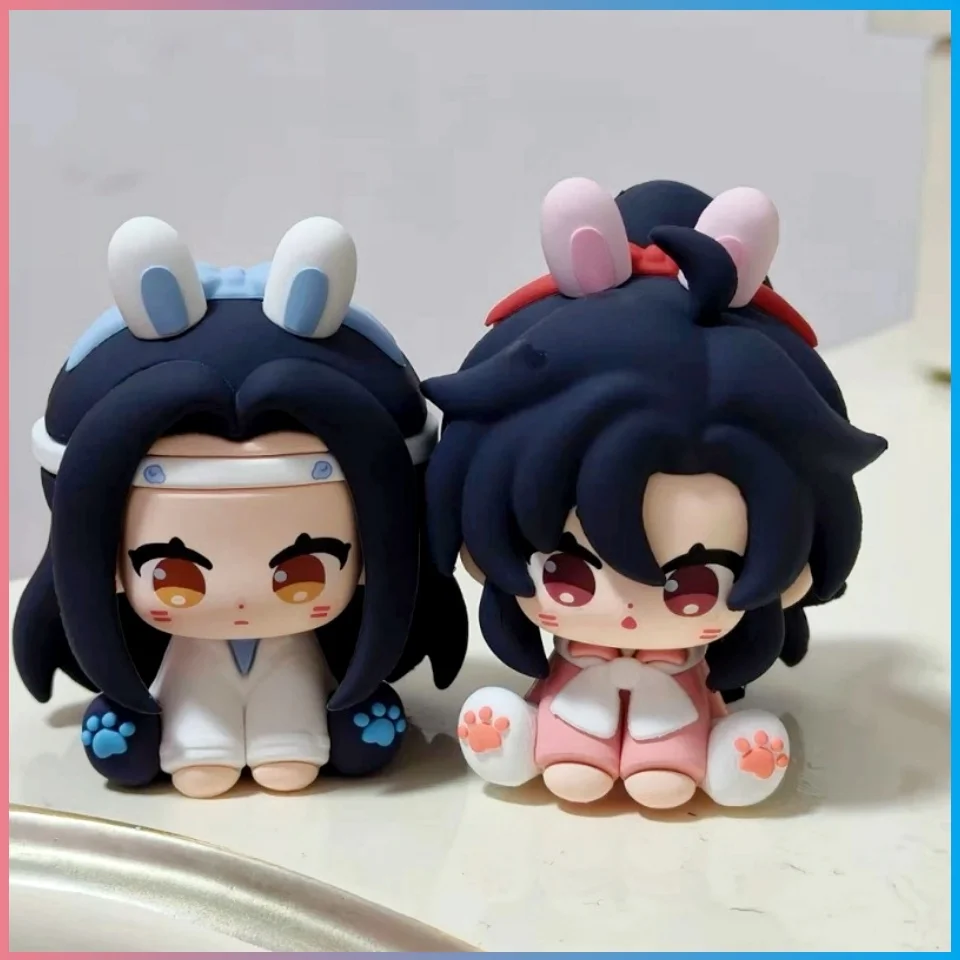 Mo Dao Zu Shi Anime Pvc Figurine Wei Wuxian Lan Wangji dessin animé ornement joyeux anniversaire série Figurine à collectionner cadeau jouet