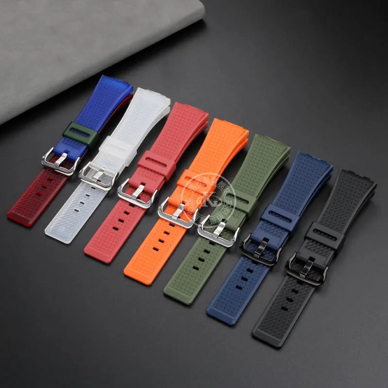 Резиновый ремешок для часов для Casio GM-110 GA700 GW8900 LX8900