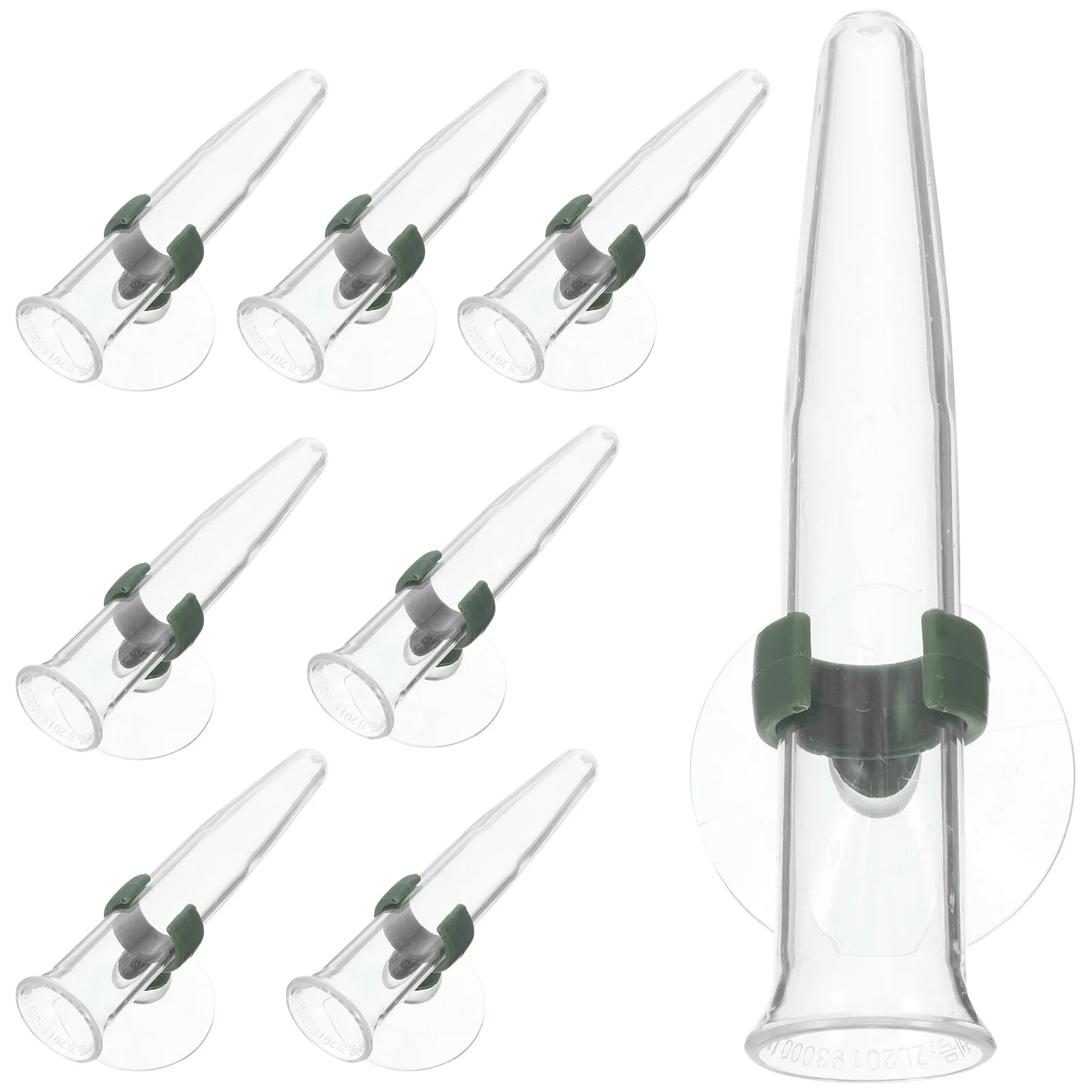 

8 шт., трубки для воды с присоской, пластиковые трубки для хранения питательных веществ для флориста, инструменты для хранения цветов