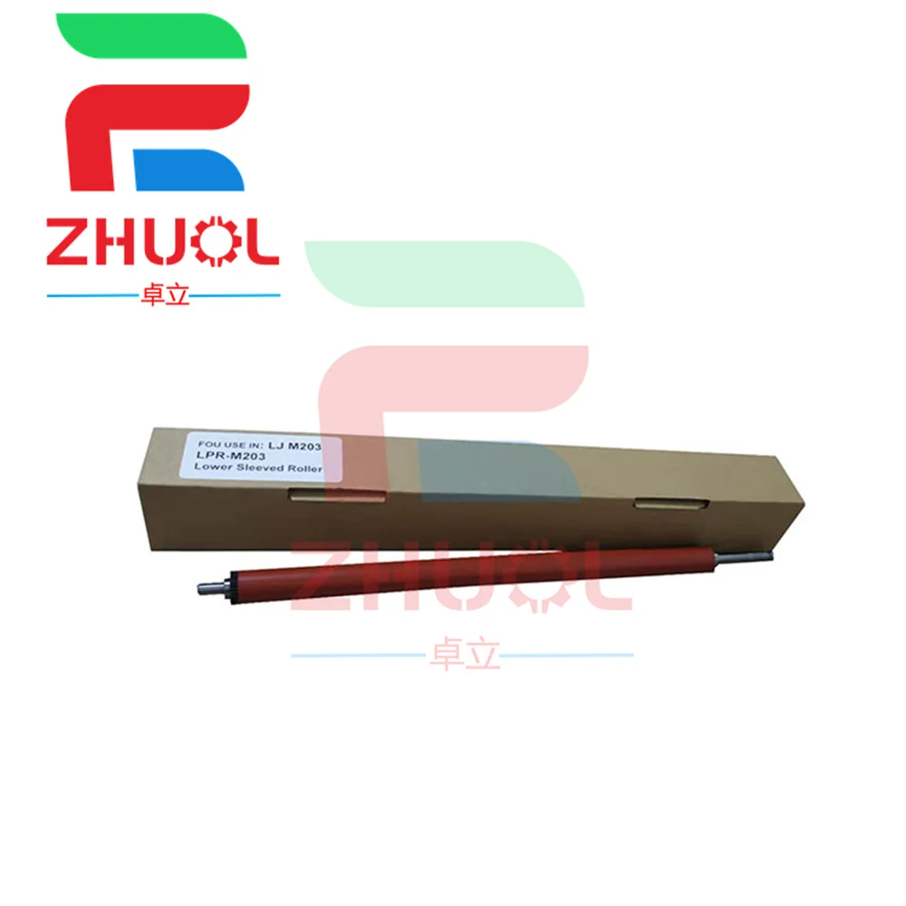 Suitable for HP HPM203d M106 fixing lower roller hp M102 M104 130NW M132A M134FN 203dw M132 M227 rubber roller pressure roller f