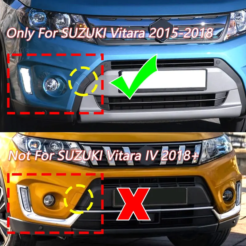 71712-54P00 For Suzuki Vitara Front Bumper Tow Hook Eye Cover Cap Trailer Towing Eye ABS Exterior parts Accessories 2015-2017