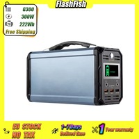 Flashfish G300 Portable Power Station 222Wh Lifepo4 Battery 300W Solar Generator  Home Backup Outdoor Camping Mobile power