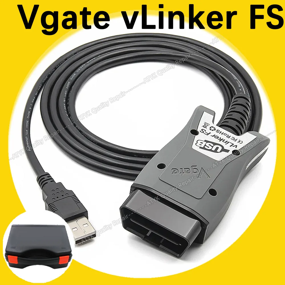 

For Ford FORScan Vgate Vlinker FS elm327 ELM 327 MS CAN/HS CAN obd2 scanner Diagnostic equipment Repair interface tuning cars