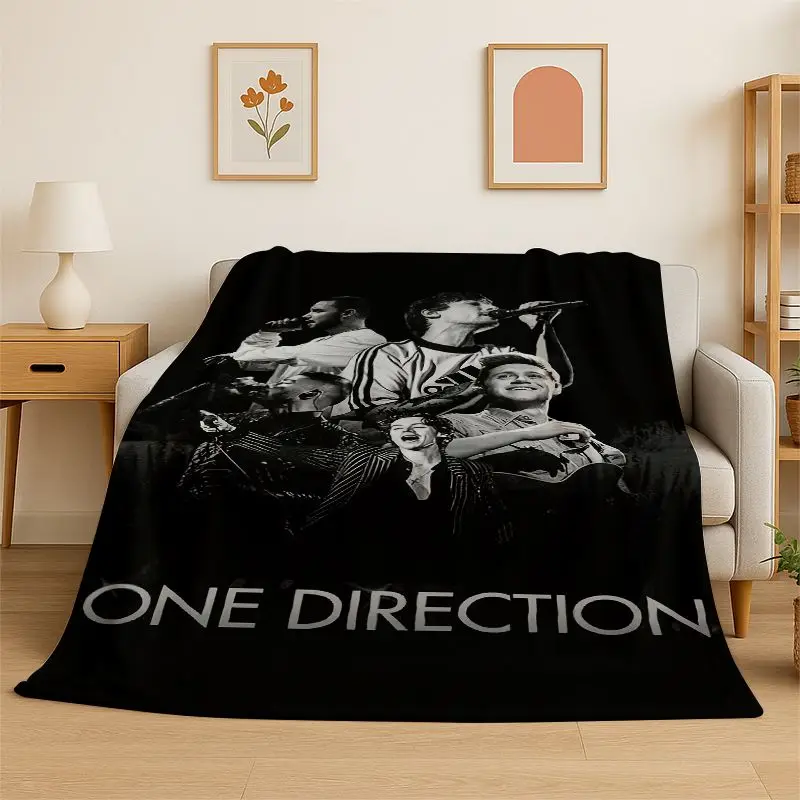 Popular One D-Direction Singer 1D Soft Flannel Throw Blanket,Warm Cozy Blanket for Bed,Couch,Sofa,Bedroom,Living Room,Travel