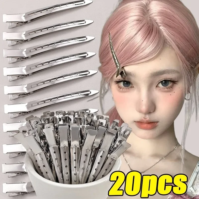 

20pcs Fashion Hair Clips for Women Styling Sectioning Hairpin Clamps Curl Hair Root Fluffy Hairclip Hairdressing Tools Headwear