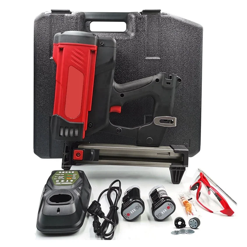 

Оптовая продажа с фабрики 7,2 В газовый привод пистолет для ногтей ручной пистолет для ногтей бетонный стальной пистолет для ногтей