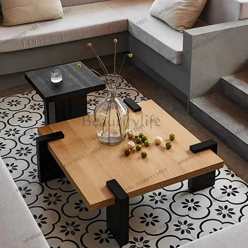 

European Luxury Coffee Tables Wood Modern Vase Square Glam Coffee Tables Minimalist Unique Skincare Couchtisch Trendy Furniture
