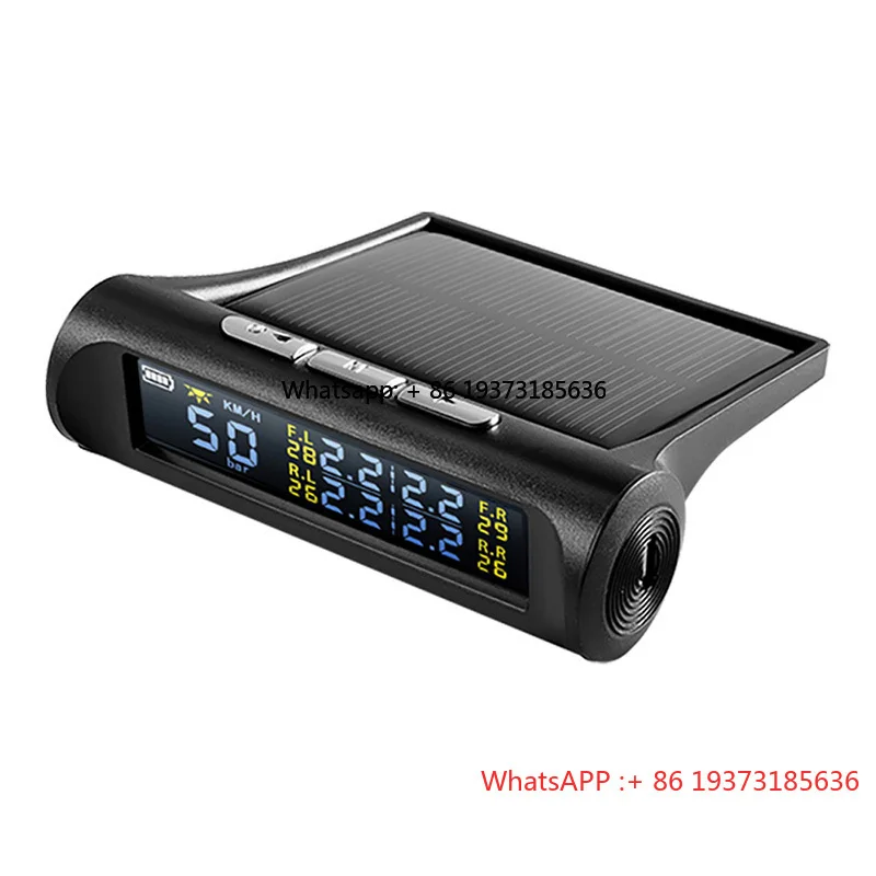 

Solar Head up Display Tire Pressure Monitoring System Hud Gps Interface TPMS