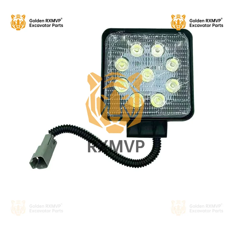 For LEDHeadlight Sany Liugong Xcmg Energy saving for engineering work12V24VCab arm lighting lamp  Excavator Parts