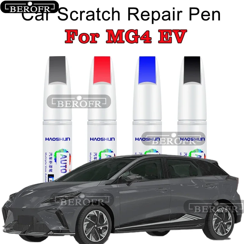 

Для MG Mulan MG4 EV Paint Pen High Cold Grey Knight Silver Zhongyi0 White Special для MG MG4 EV Краска для ремонта царапин