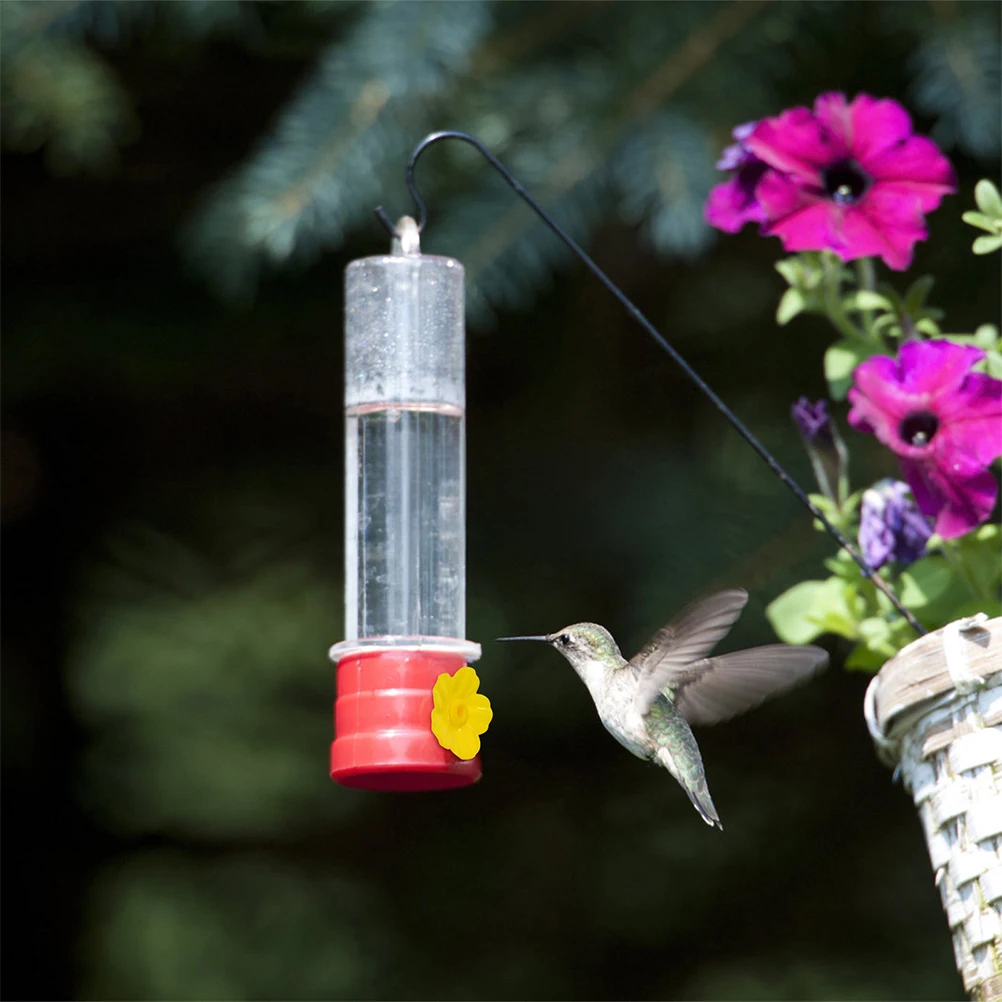 

15pcs Bird Feeder Flowers Replacement Parts Hummingbird Feeders Durable Plastic Red White Yellow Each 5 Fits Ports Tools