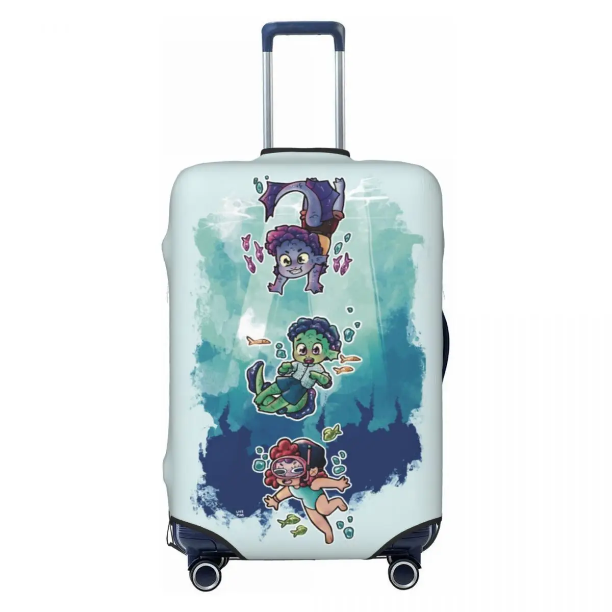 

Custom Luca Cartoon Luggage Cover Elastic Travel Suitcase Protective Covers Suit For 18-32 inch