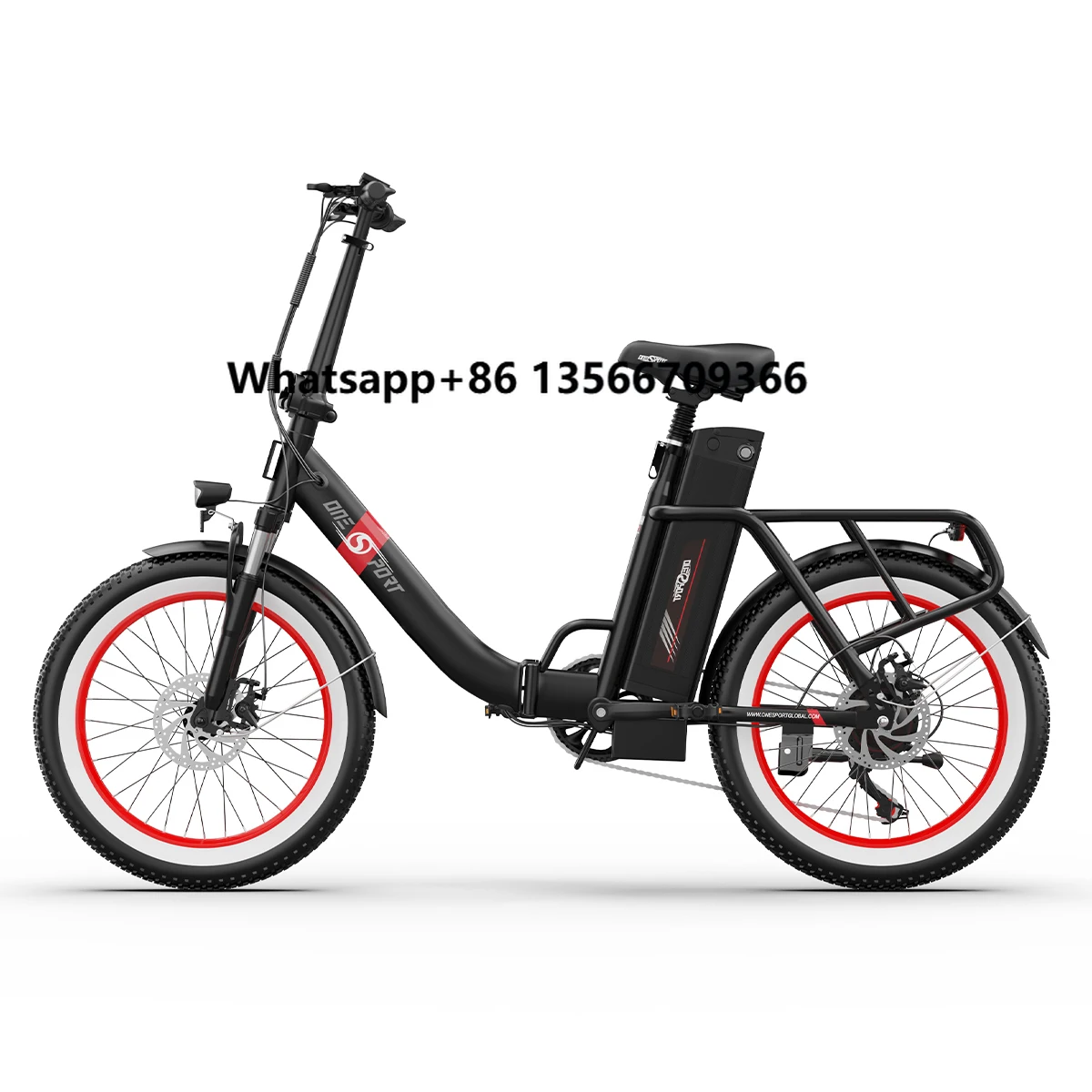 

EU UK Free Shipping 250W Electric Bicycle 20 Inch 25KM/H Electric City Bike 48V 17AH Double Brake Moutain E Bike with Shelf