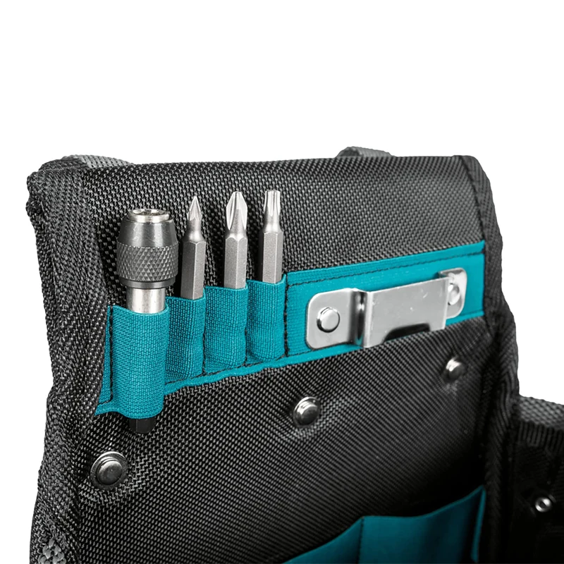 Makita E-15182 Universal Tool Pouch & Drill Holster Left Right Hand Strap System Safe Convenient Heavy Load Belt Tools Bag