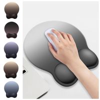 Comfortable Gradient Mouse Pad Soft Creative Silicone Mouse Pad Soft Sponge Gradient Wrist Support Mat For Office School